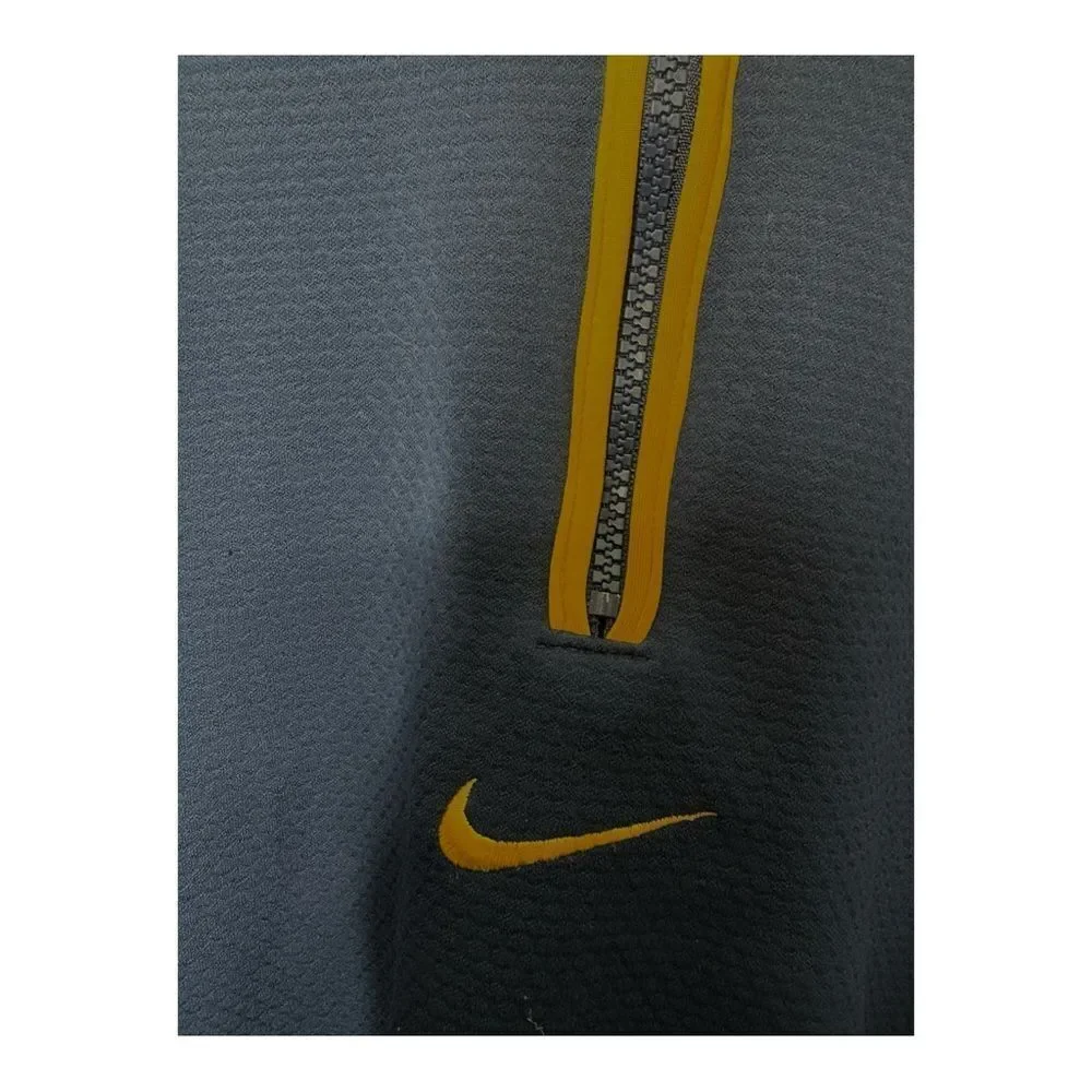 Nike NCAA Mens small quarter zip pullover West Virginia Mountaineers